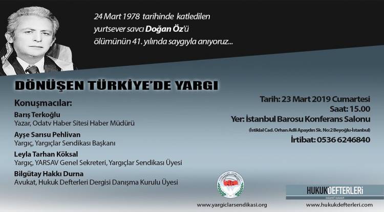 Dönüşen Türkiye'de Yargı