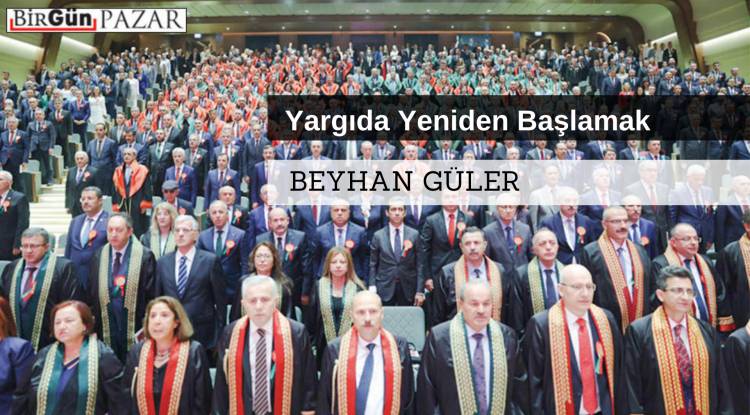 YARGIDA YENİDEN BAŞLAMAK