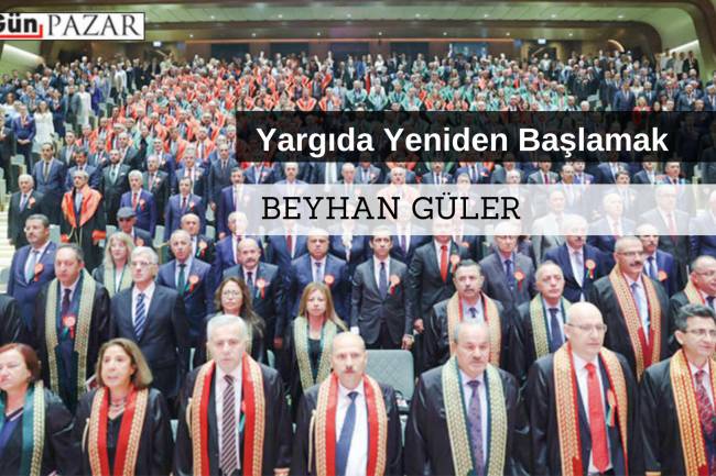 YARGIDA YENİDEN BAŞLAMAK